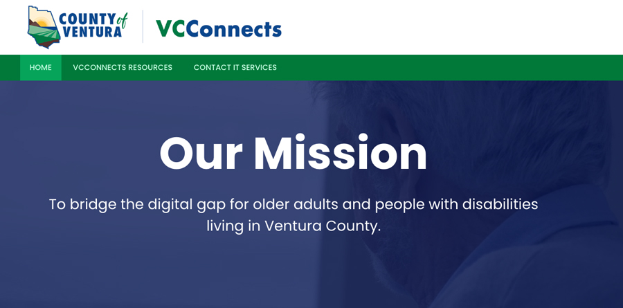 VCconnects website graphic